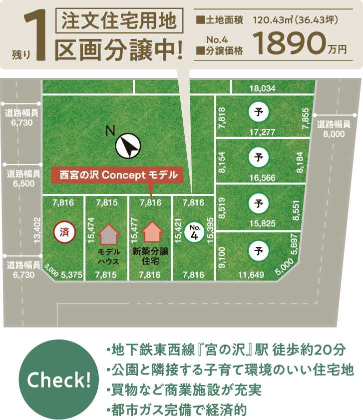 区画図